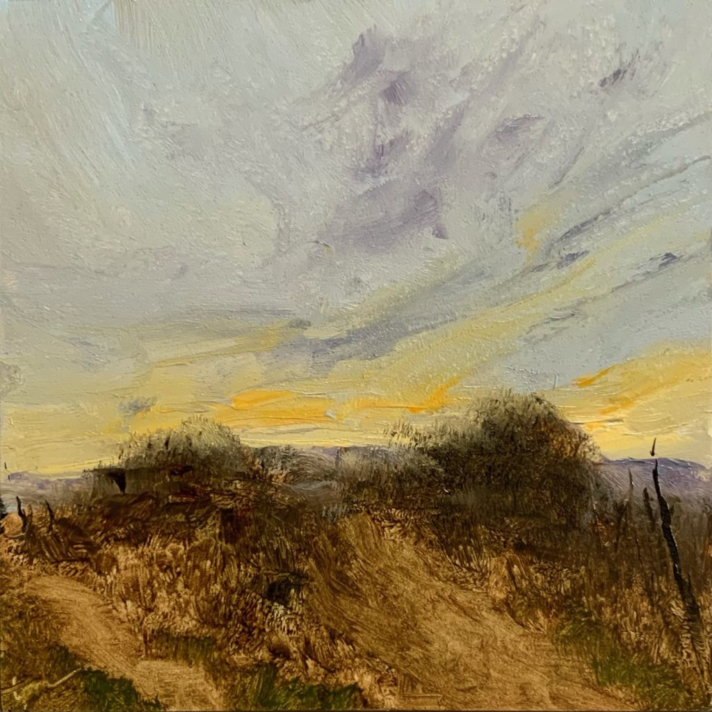 Original landscape oil painting by Tisha Mark, Week 7, 52 Weeks of Finding Light, 5